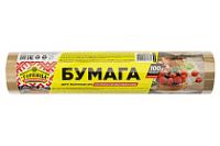 Бумага для выпечки силик. Горница 38*100 (8рул) коричневая в рулоне