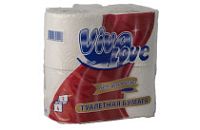 Туалетная бумага VIVA LOVE 2-х сл. 20м (4рул) Белое сплошное (14уп)