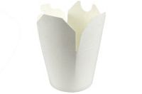 Короб бумажный China Pack /d1-70x83,d2-83,h-100/ Белый 750мл