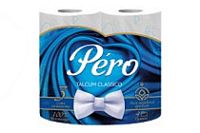 Туалетная бумага PERO TALCUM 3-х сл. 16,3м (4рул) (12уп)