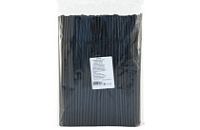 Трубочки для коктейля 5х240 с изгибом черная /46х250шт/ (11500) AVIORA
