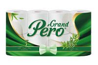 Туалетная бумага GRAND PERO 3-х сл. 16,3м (8рул) (12уп)