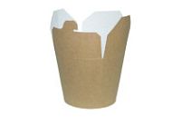 Короб бумажный China Pack /d1-85x105,d2-90,h-97/ Крафт 450мл
