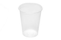 Стакан прозрачный (матовый) Bubble Cup ПП ВЗЛП 375-410 мл.д.90мм.h112мм 12уп. по 25шт.