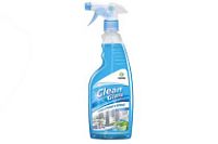 БХ GraSS Очиститель стекол и зеркал с триггером CLEAN GLASS голубая лагуна, 600 мл