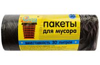 Мусорные 30лит 30шт (Экстра) 6мкм 50 см х 60см (60уп)