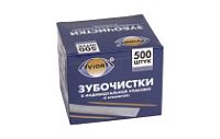 Зубочистки в индивид. упаковке АВИОРА Бум.уп. в карт. кор. (50уп)