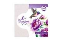 Салфетки "Viva Love" Колибри 70л/20шт белая