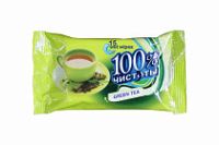 Салфетки влажные Озон/100%Чистоты Зеленый чай (160уп)