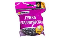 Губка металлическая для мытья посуды ГОРНИЦА/PATERRA 40гр СПИРАЛЬ оцинкованная