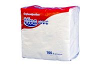 Салфетки (VIVA) 100л/20уп Red Стандарт белая