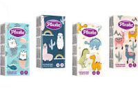 Платочки бумажные PLUSHE Classic Standard 2-сл. 10 л (28упx10шт) 280 шт