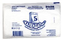Фасовка ПНД 24х39 Календарик лайт (9000) 6 мкм синий