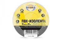 МЛ Изолента ПВХ 15 мм х 20 м белая AVIORA