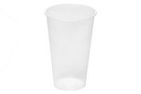 Стакан прозрачный (матовый) Bubble Cup ПП ВЗЛП 455-500 мл.д.90мм.h135мм 20уп. по 20шт.