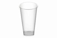 Стакан прозрачный Bubble Cup с квадратным дном 500 мл.д.90мм.h135мм 24уп. по 18шт.