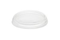 Крышка прозрачная Pet VEGGO ровная без отверстия д.95 (12упх100шт)