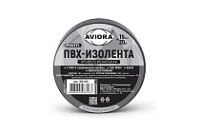 МЛ Изолента ПВХ 19 мм х 20 м профессиональная черная AVIORA