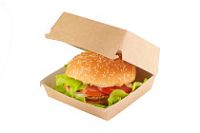 ОСК Короб под гамбургер BURGER L 120x120х70 крафт