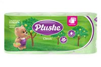Туалетная бумага PLUSHE Classic 2-х сл. 18м (8рул) Зел. яблоко пастель (8уп)