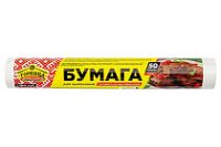 Бумага для выпечки силик. Горница 38*50 (12рул) белая в рулоне