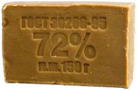 Мыло хоз-ное твердое 72% 150гр Меридиан