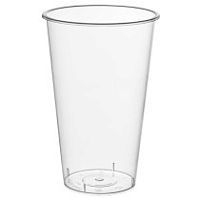 Стакан прозрачный Bubble Cup ПП ВЗЛП 455-500 мл.д.90мм.h135мм 25уп. по 20шт.