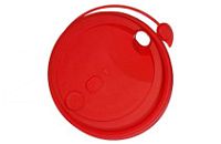 Крышка для стак. ВЗЛП д.90мм (0,300-0,500л) ПП Красная (20уп х50шт)
