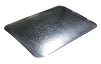 Крышка для алюмин. формы прямоуг. 450 мл 140х115мм 100 шт (1200) картонно-алюмин.