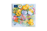 Пасха Салфетки 33х33 3 - слойн. Art Bouquet 20 шт (12 уп) Пасхальные игры