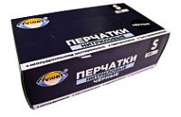 Перчатки нитриловые неопудр. AVIORA S /10х100шт/ (10) черные