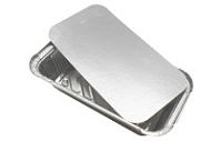 Крышка для алюмин. формы прямоуг. 620 мл 213х122мм 100 шт (600)