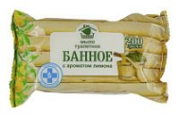 Мыло "БАННОЕ" ГОСТ 200 гр в индив. упак Меридиан