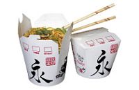 Короб бумажный China Pack /d1-85x105,d2-90,h-97/ Китай 450мл