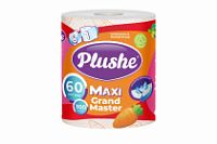 Полотенца бумажные 2-х слойные PLUSHE Maхi Grand Master 60 м