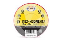 МЛ Изолента ПВХ 15 мм х 20 м красная AVIORA