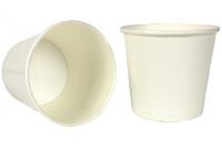 Короб бумажный Uni /d1-73x100,d2-95,h-84/ Белый 350мл