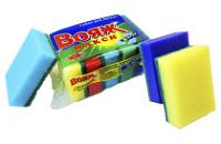 Губка для посуды ВОЯЖ "Макси 5" (90х63х27) (50уп)