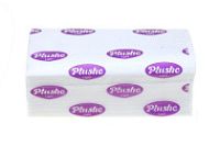 Полотенца бумажные V-сложение PLUSHE Light однослойные 1,2гр. (16упх250шт)