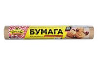 Бумага для выпечки силик. Горница 38*50 (12рул) коричневая в рулоне