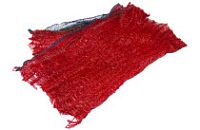 Сетка-мешок с завязками 45х75, до 30 кг, красная