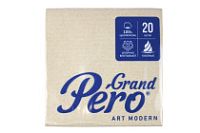 Салфетки 33х33 2-слойн. (GrandPero Art Modern) 20л/8уп "Крафт"