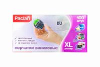 Перчатки винил.неопудр. PACLAN XL /10х100шт/ (10)