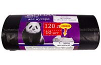Мусорные 120лит 10шт (Дипас) 2х сл.40мкм 70см х 110см (15рул)